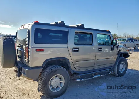 2004 Hummer H2 z USA, uszkodzony, nr VIN 5GRGN23U54H111112